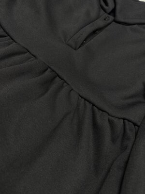 3 İplik Düğmeli Elbise - 18