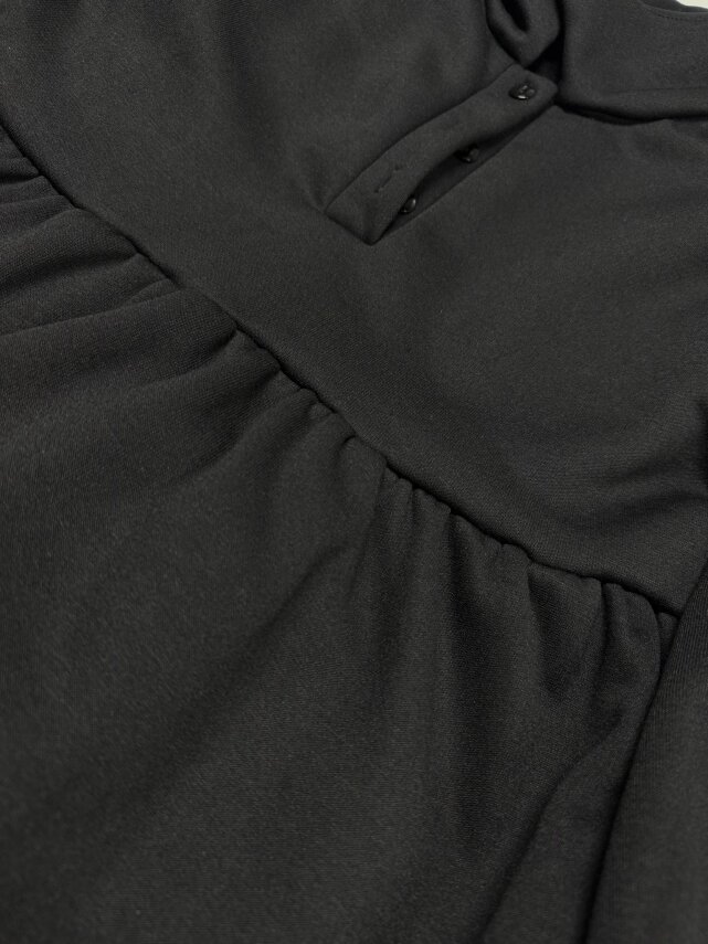 3 İplik Düğmeli Elbise - 18