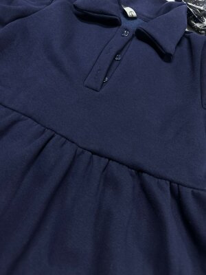 3 İplik Düğmeli Elbise - 19