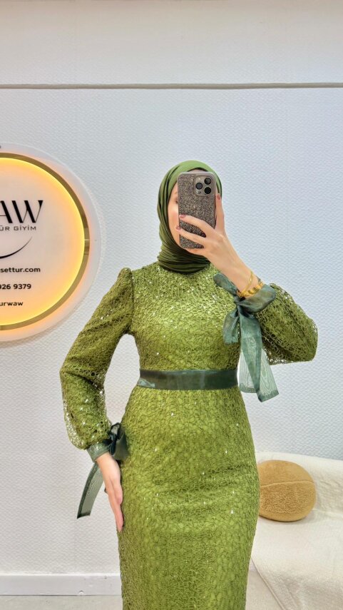 1 AL 1 BEDAVA - Afrodit Elbise - 2