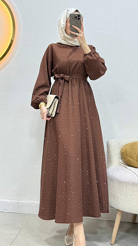 Ahenk Abiye Elbise - Waw Tesettür