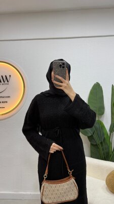 1 AL 1 BEDAVA - Anjurlu Triko Elbise - 6