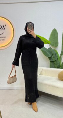 Anjurlu Triko Elbise - 4