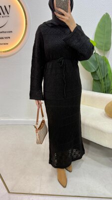 Anjurlu Triko Elbise - 5