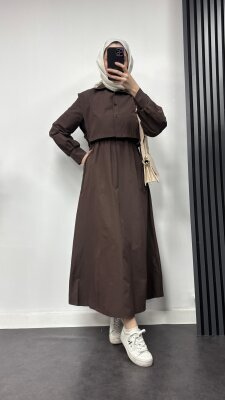 Aralık İndirimi - Yelekli Takım - Waw Tesettür