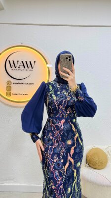 Asmina abiye - Waw Tesettür