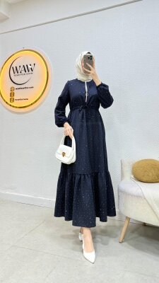 1 AL 1 BEDAVA - Athena Elbise - Waw Tesettür