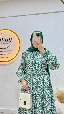 1 AL 1 BEDAVA - Ayçiçeği Elbise - 3