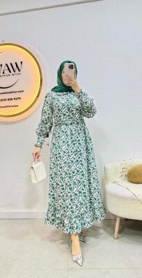 1 AL 1 BEDAVA - Ayçiçeği Elbise - 2