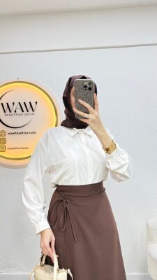 Bağlama Detaylı Etek - 6