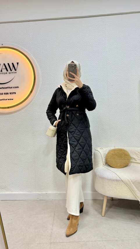 Baklava Desenli Mont - 5