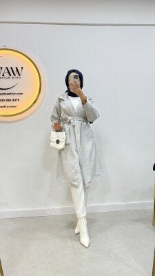 Balık Sırtı Kaban - Waw Tesettür