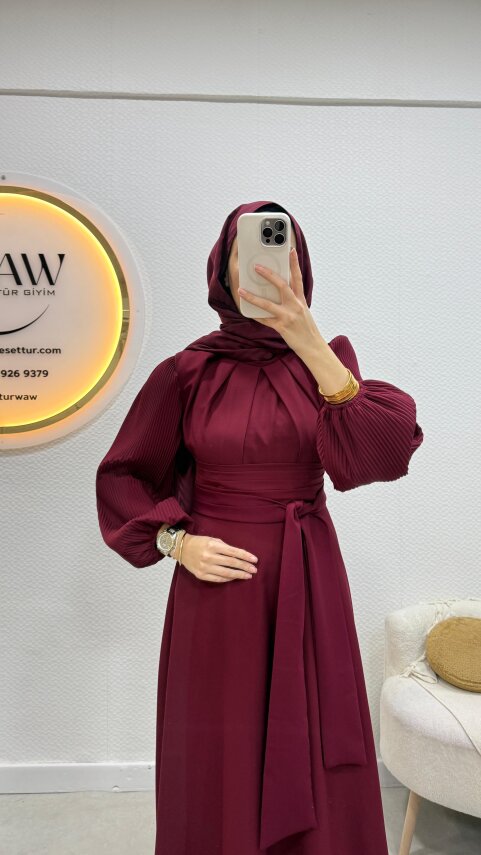 1 AL 1 BEDAVA - Begonvil Elbise - 2