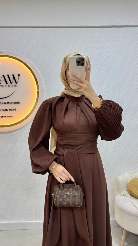 1 AL 1 BEDAVA - Begonvil Elbise - 8