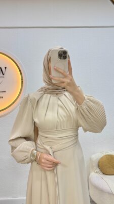 BEGONVİL ELBİSE - Waw Tesettür