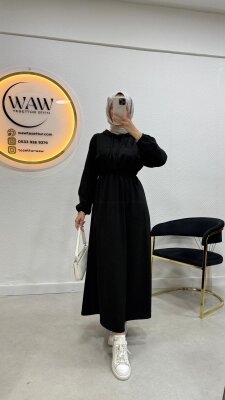 Beli Lastikli Spor Elbise - Waw Tesettür