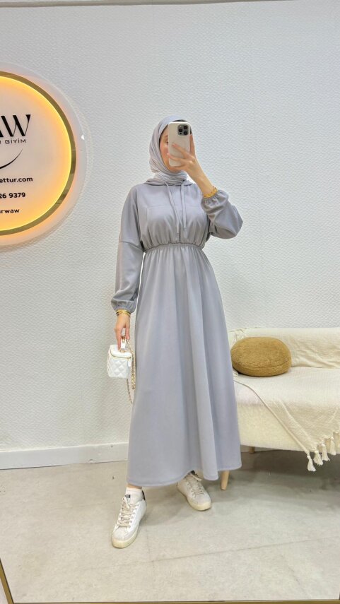 Beli Lastikli Spor Elbise - 15