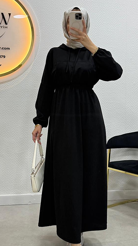 Beli Lastikli Spor Elbise - Waw Tesettür