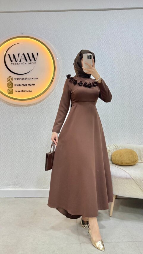 Berna Elbise - Waw Tesettür
