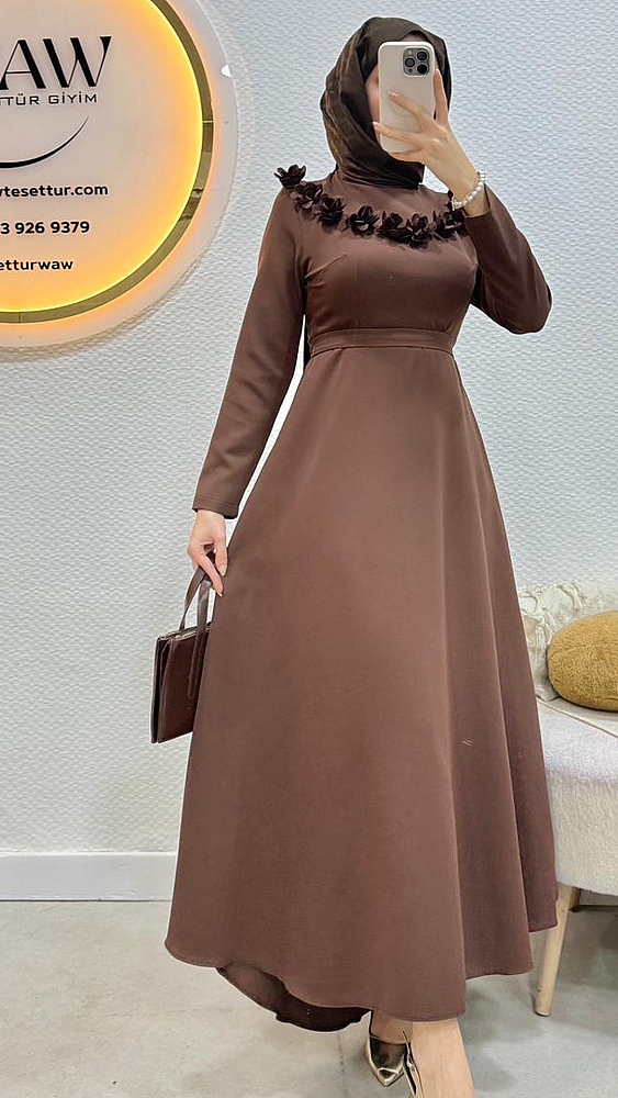 Berna Elbise - Waw Tesettür