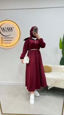 1 AL 1 BEDAVA - Bihter Elbise - Waw Tesettür