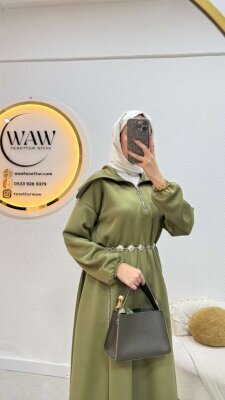 1 AL 1 BEDAVA - Bihter Elbise - Waw Tesettür