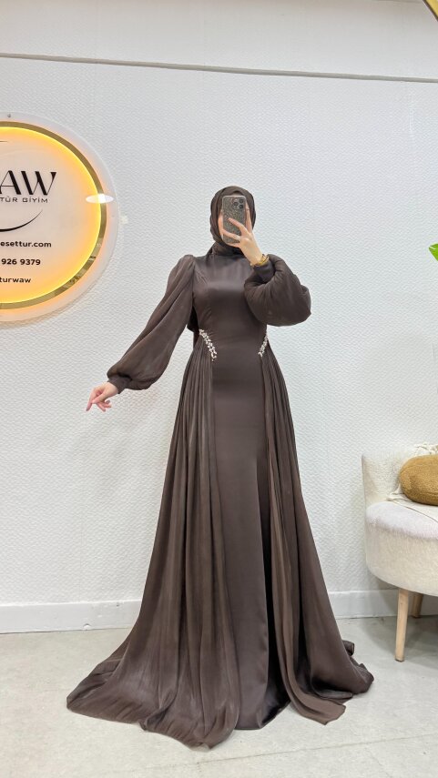 1 AL 1 BEDAVA - Bianca Abiye Elbise - 5