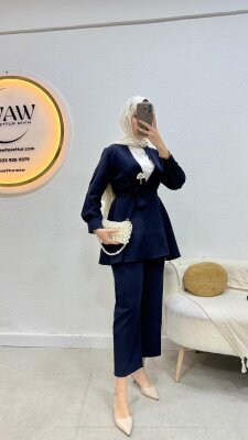 Broşlu Takım - Şal Hediyeli - Waw Tesettür