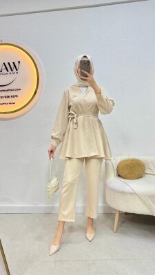 Broşlu Takım - Waw Tesettür