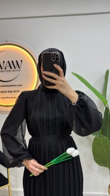 Bukre Abiye - Şal Hediyeli - Waw Tesettür