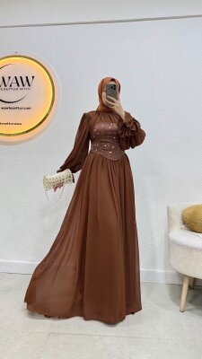 1 AL 1 BEDAVA - Büstiyerli Abiye - 3