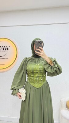 Büstiyerli Abiye - 4