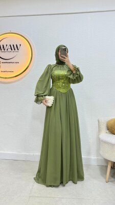 Büstiyerli Abiye - 5