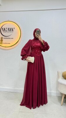 Büstiyerli Abiye - 9