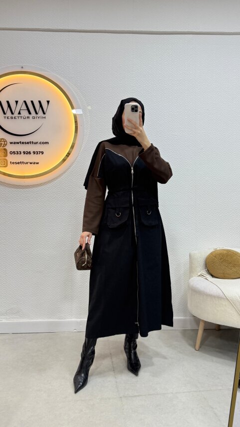 1 AL 1 BEDAVA - Çağla Elbise - 7