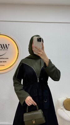 1 AL 1 BEDAVA - Çağla Elbise - 9