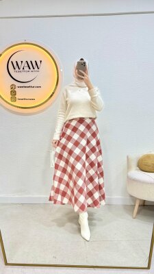 Cepli Ekose Etek - 11