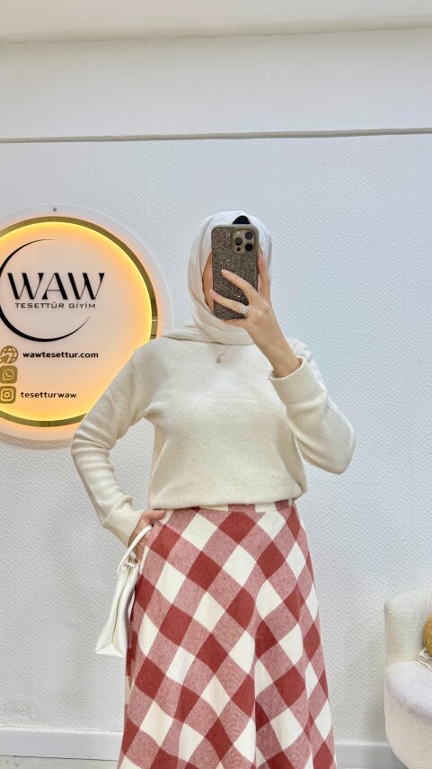 Cepli Ekose Etek - 12