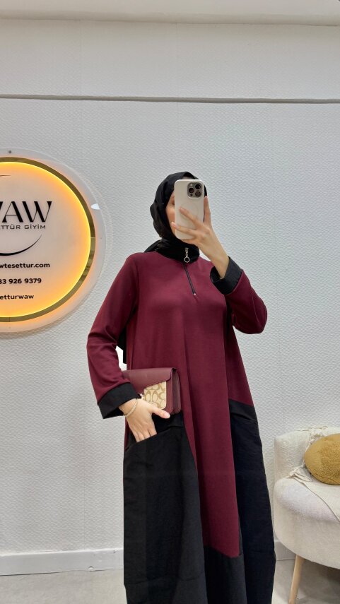 1 AL 1 BEDAVA - CEPLİ ELBİSE - 5