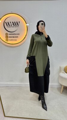 Cepli Elbise - Waw Tesettür