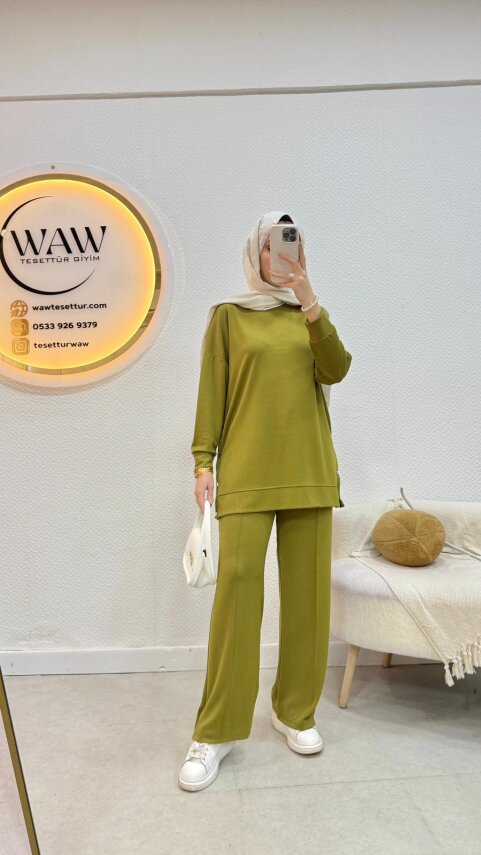 Çıt Çıtlı Takım - Şal Hediyeli 1 AL 1 BEDAVA - 9