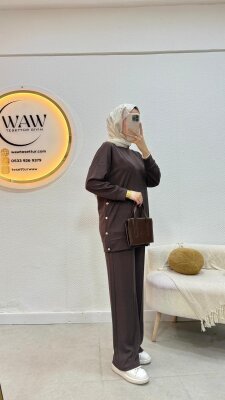 Çıt Çıtlı Takım - Şal Hediyeli - 7