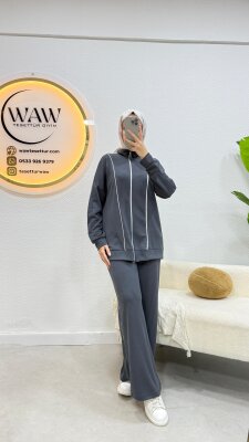 Çizgili Eşofman Takımı - 7