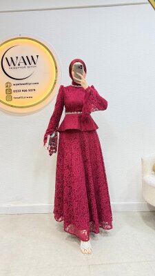 Dantel Takım - Waw Tesettür