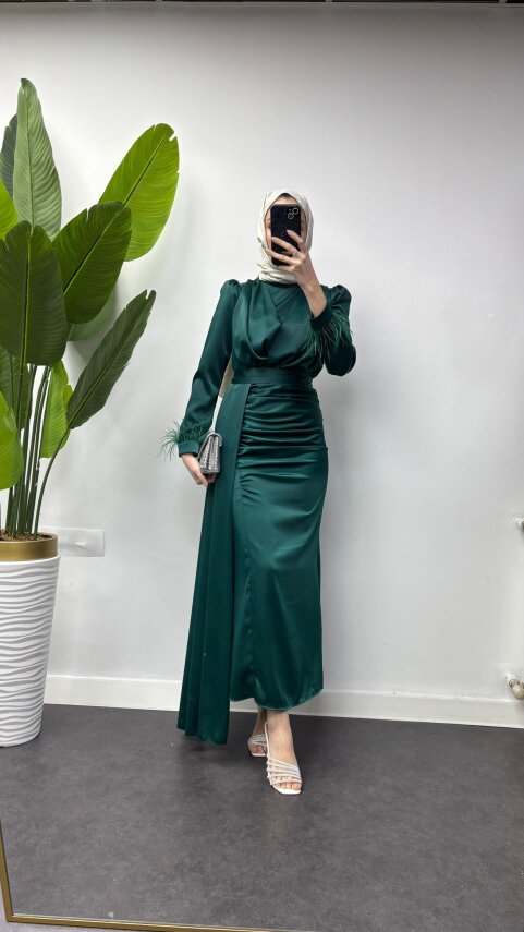 Defne Elbise - Kemersiz - 2