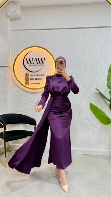 1 AL 1 BEDAVA - Defne Elbise - Waw Tesettür