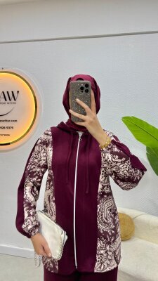 1 AL 1 BEDAVA - Desenli Takım - Waw Tesettür