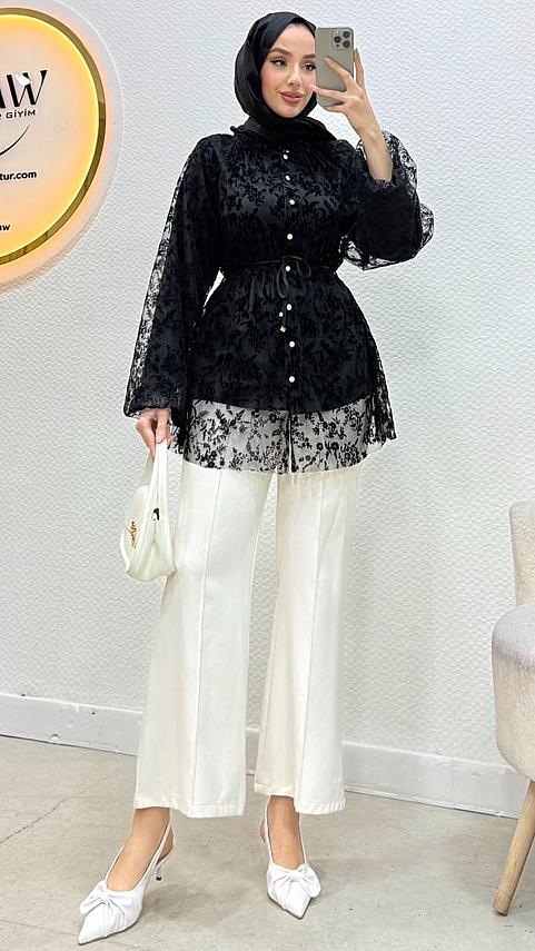 1 AL 1 BEDAVA - Doğa Tunik - Waw Tesettür