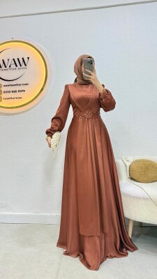 Dora Abiye - Şal Hediyeli - Waw Tesettür