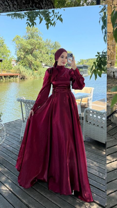 Dress Abiye - Kemersiz - 1